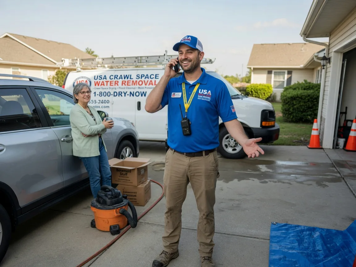Crawl Space Water Removal Nemaha, IA FAQs
